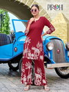 Kitkat By Pirohi Heavy Rayon Mill Printed Co Ord Set Wholesale Shop In Surat
